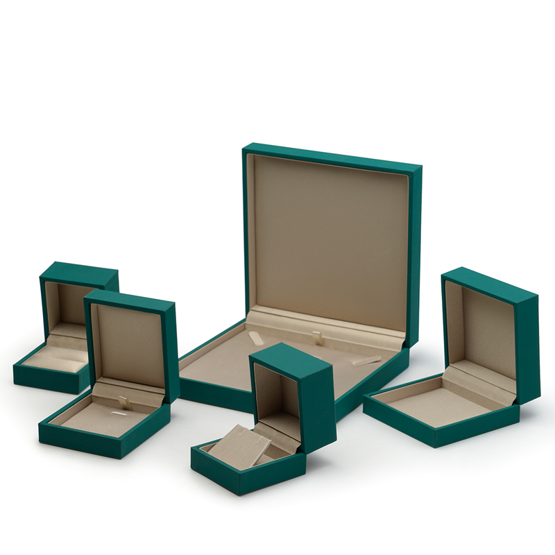 H027 Plastic boxes covered with paper